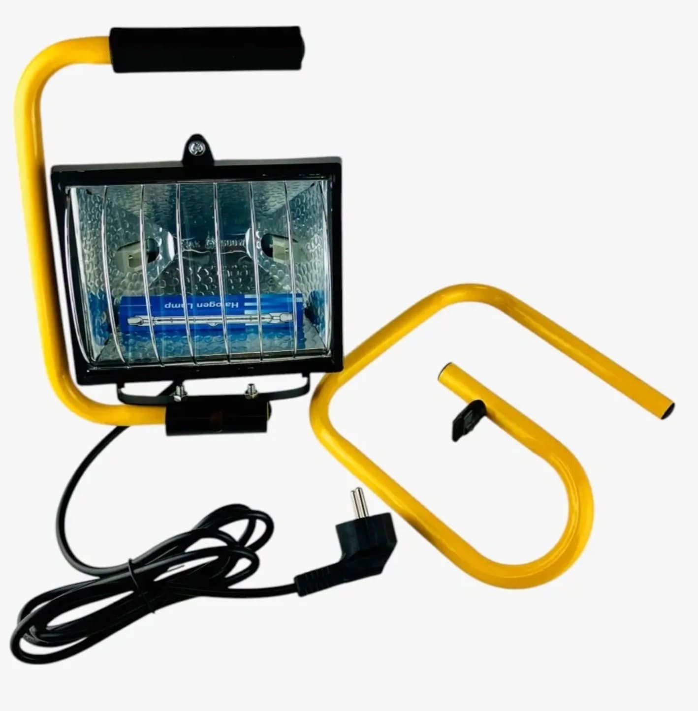 Halogenlampa 500W bärbar med handtag, UV-A strålning, screentryck, Faster Tools