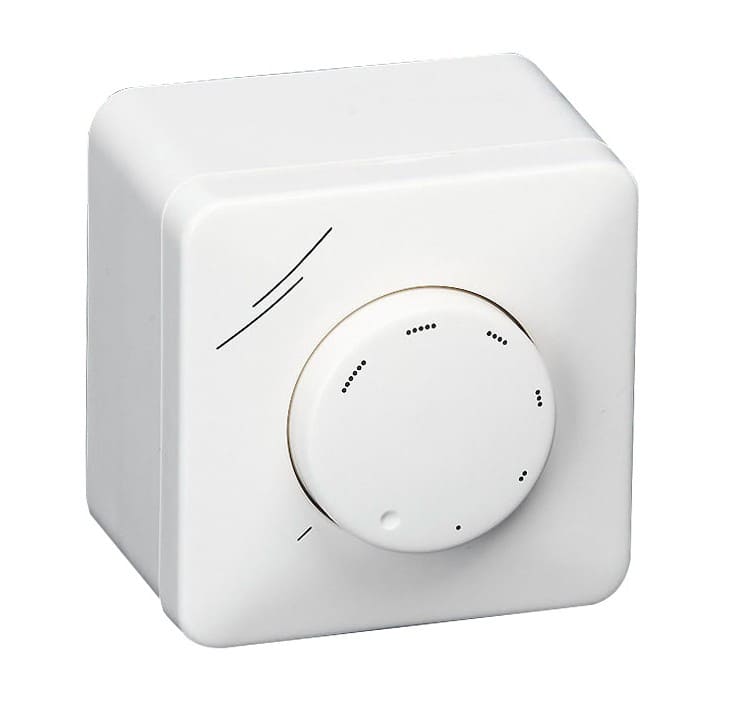 Fan control for EC motor, stepless speed regulation for fans, 0–10/12 V, Harmann