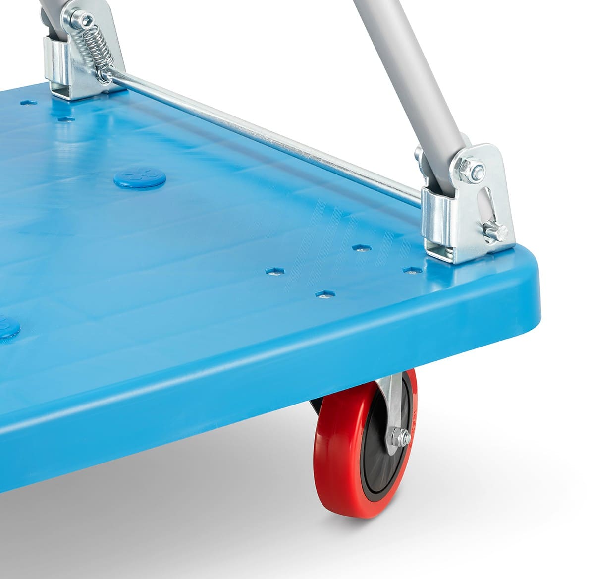 Warehouse Platform Trolley 300 kg, Polyurethane Wheels, HiGHER