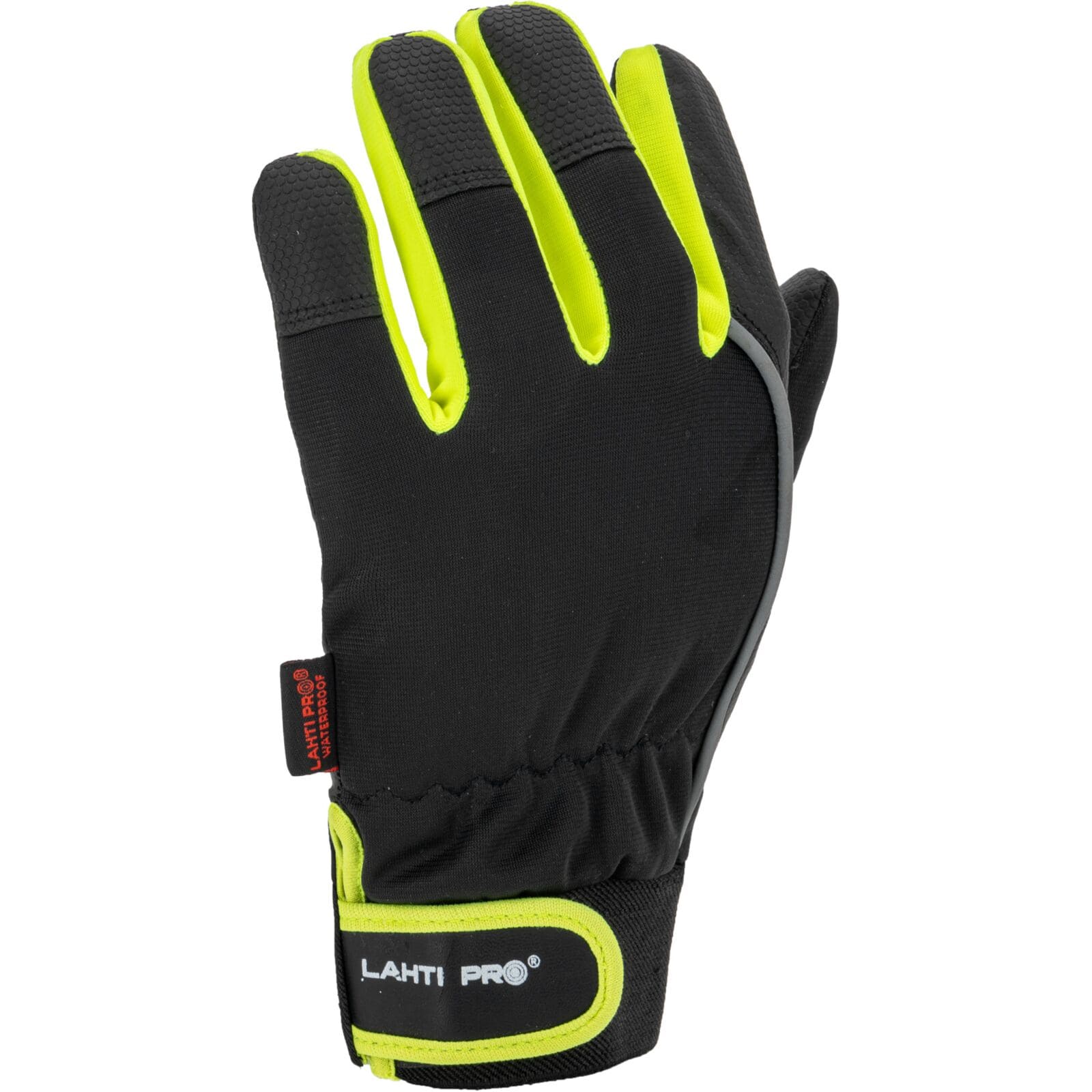 Work Gloves Insulated, Fleece, Water Resistant, Velcro, LAHTI PRO