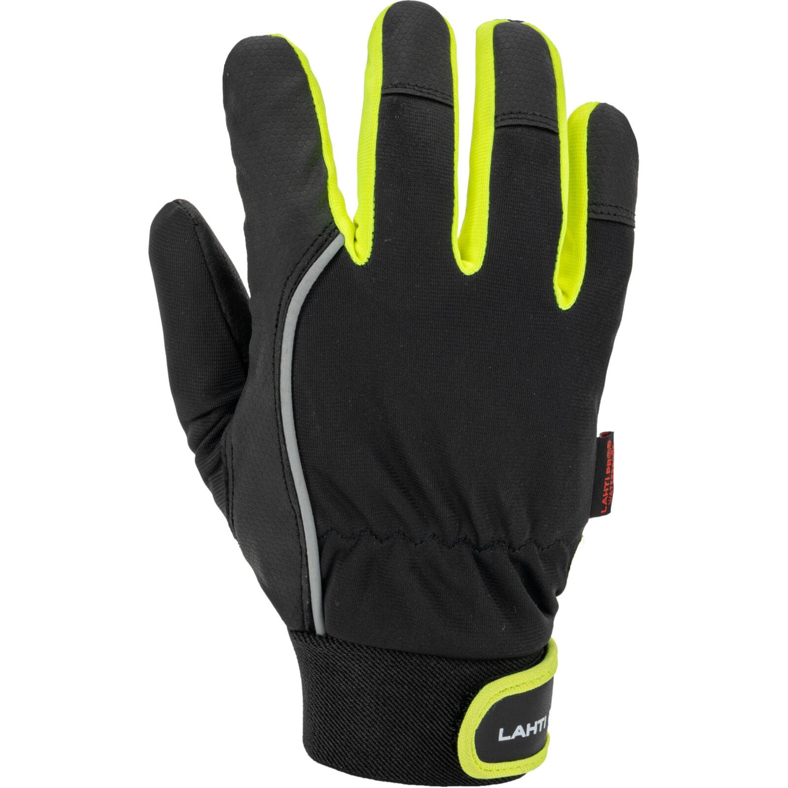 Work Gloves Insulated, Fleece, Water Resistant, Velcro, LAHTI PRO