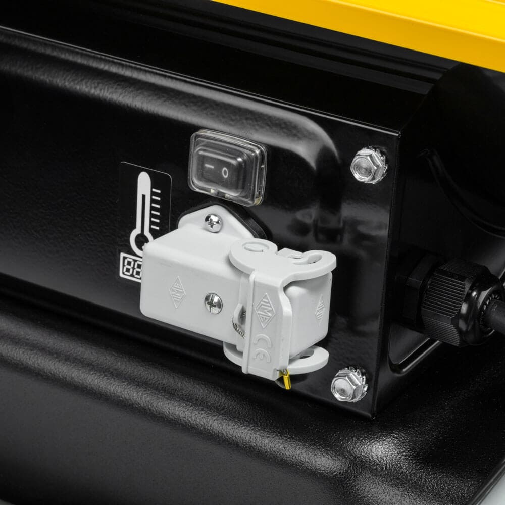 Dieselvärmare 44kW 900 m³/h 230V, Direktverkande Värmekanon med Vagn, Master