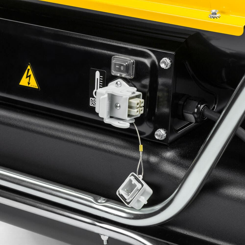 Dieselvärmare 44kW 900 m³/h 230V, Direktverkande Värmekanon med Vagn, Master