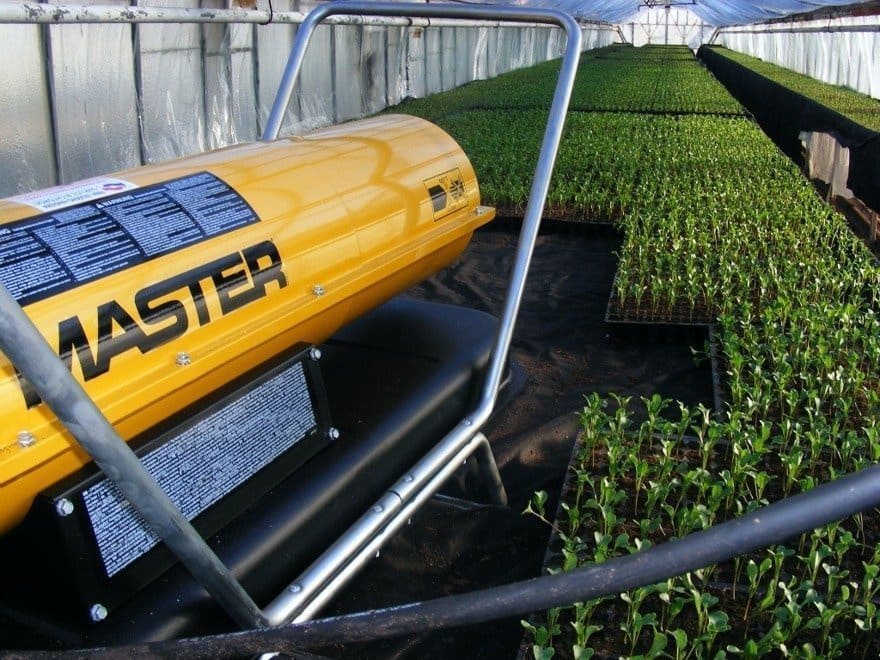 Diesel Heater 65kW 3000 m³/h, Direct Fired High Pressure with Trolley, Master