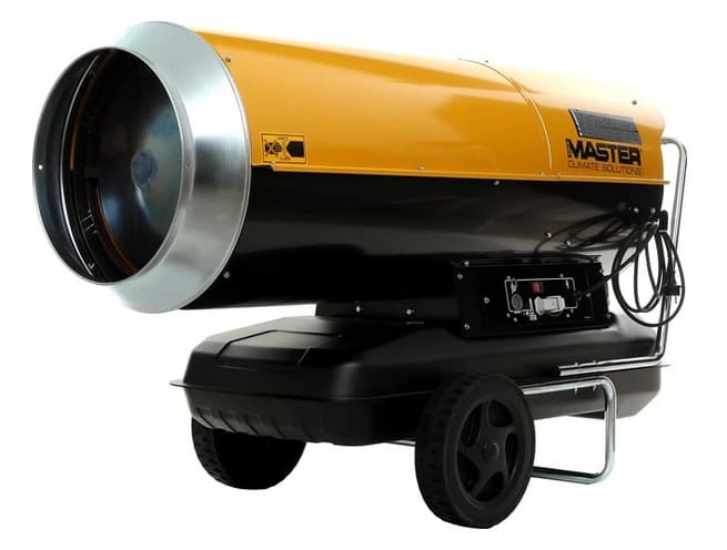 Diesel Heater 65kW 3000 m³/h, Direct Fired High Pressure with Trolley, Master