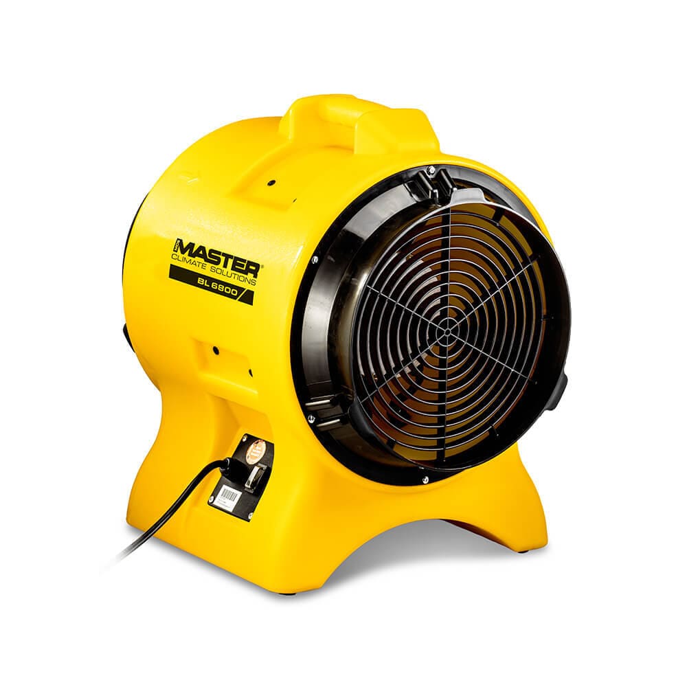 Axial Cirkulationsfläkt 3900 m³/h 750W med Blås- och Sugfunktion, IP44, Master