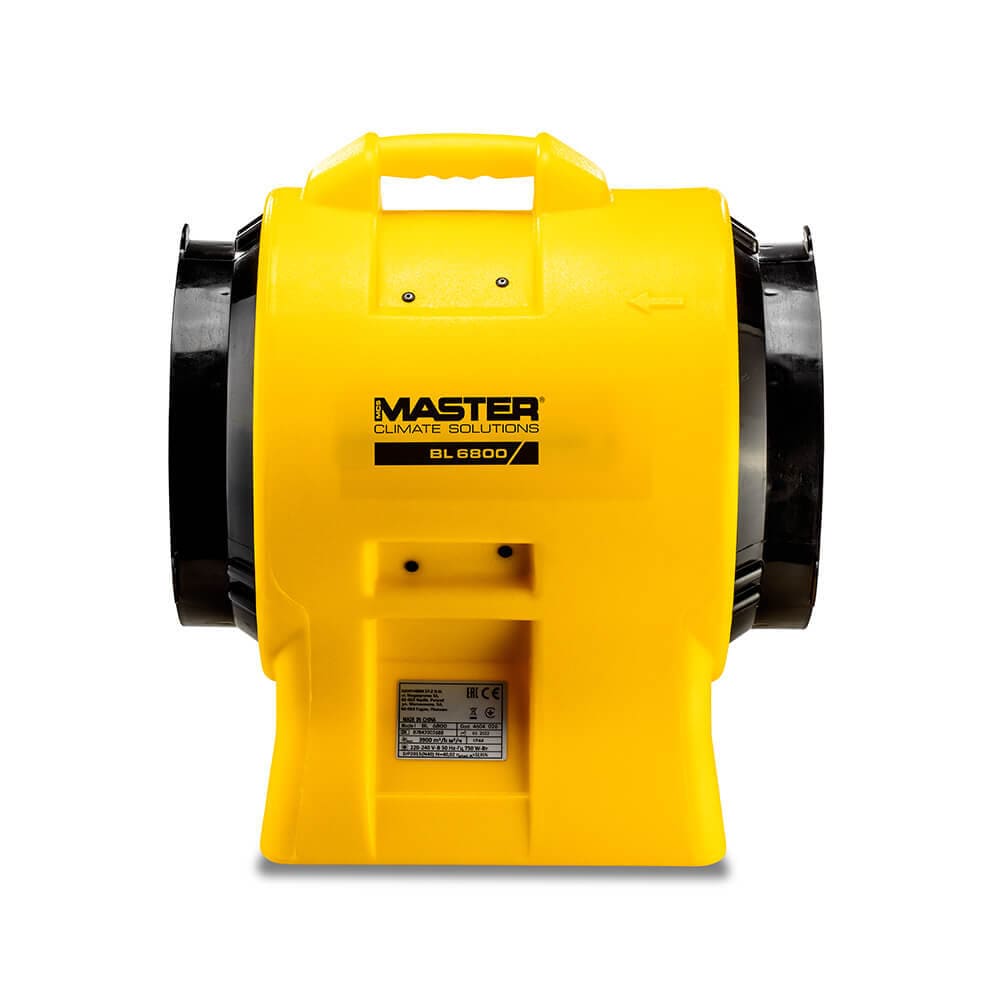 Axial Cirkulationsfläkt 3900 m³/h 750W med Blås- och Sugfunktion, IP44, Master