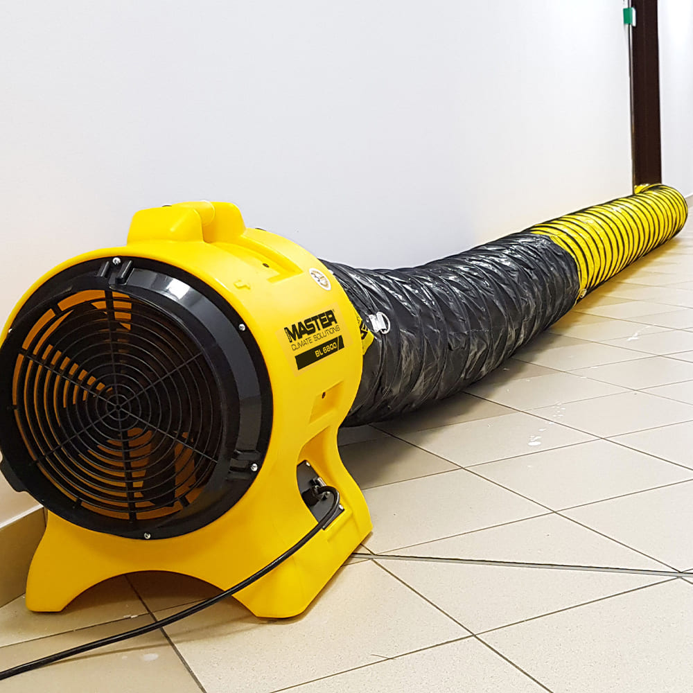 Axial Cirkulationsfläkt 3900 m³/h 750W med Blås- och Sugfunktion, IP44, Master