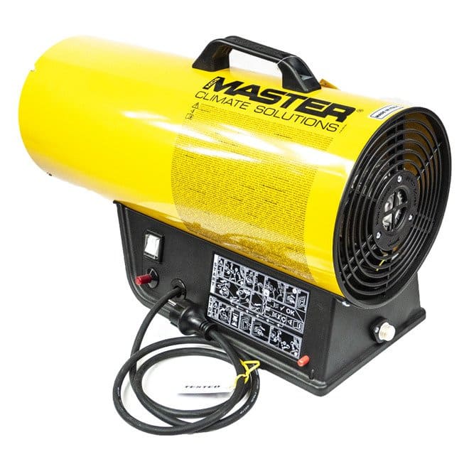Heat Fan Propane 16 kW 300 m³/h 230V with Adjustable Heat, Master