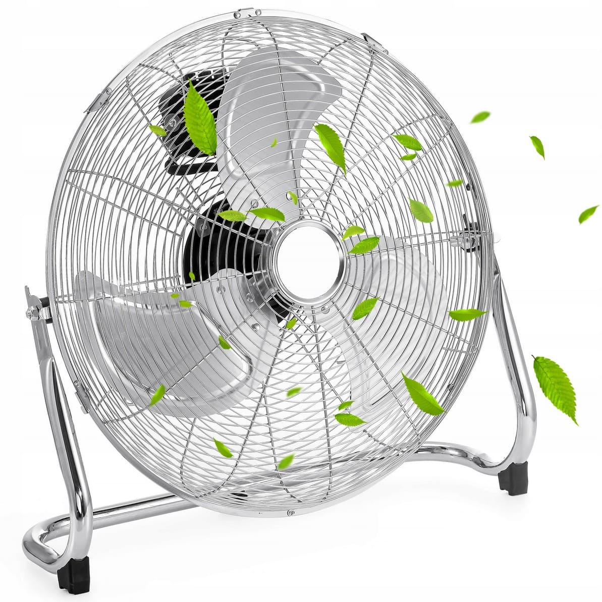 Stor kraftfull fläkt 50 cm (20) 120W, golvmodell, ganska tyst