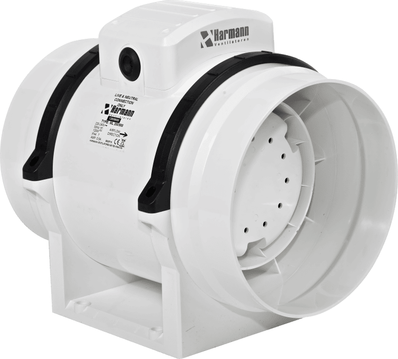 Duct Fan 100/200100 mm ML Professional Tubular Fan, Harmann
