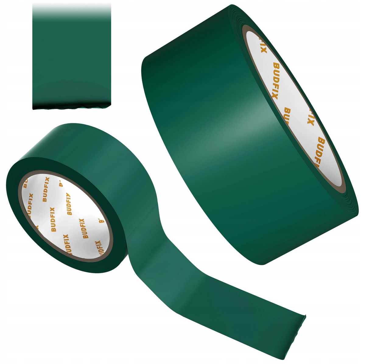 Märktejp 33m x 50 mm PVC, självhäftande, hållbar golvmärkningstejp, Budfix