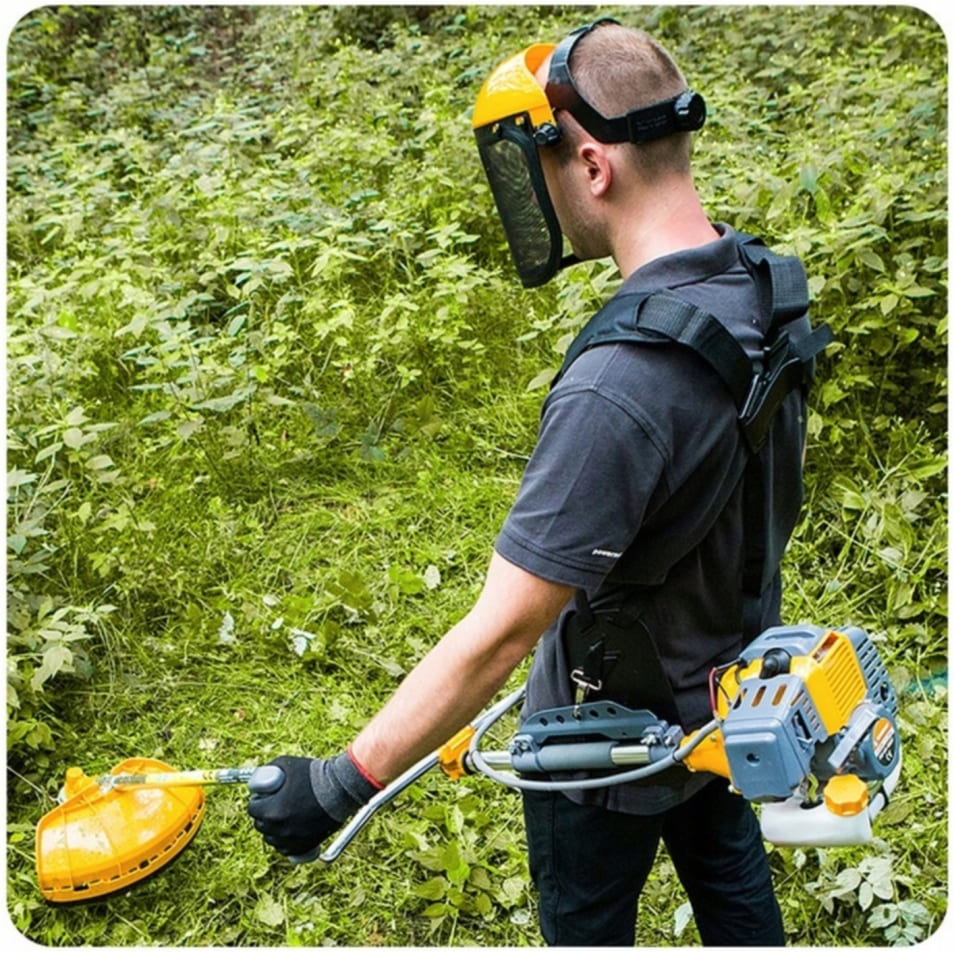 Grass Trimmer 6Hk 4.4kW 42 cm Two-Stroke Petrol Garden Trimmer, Powermat