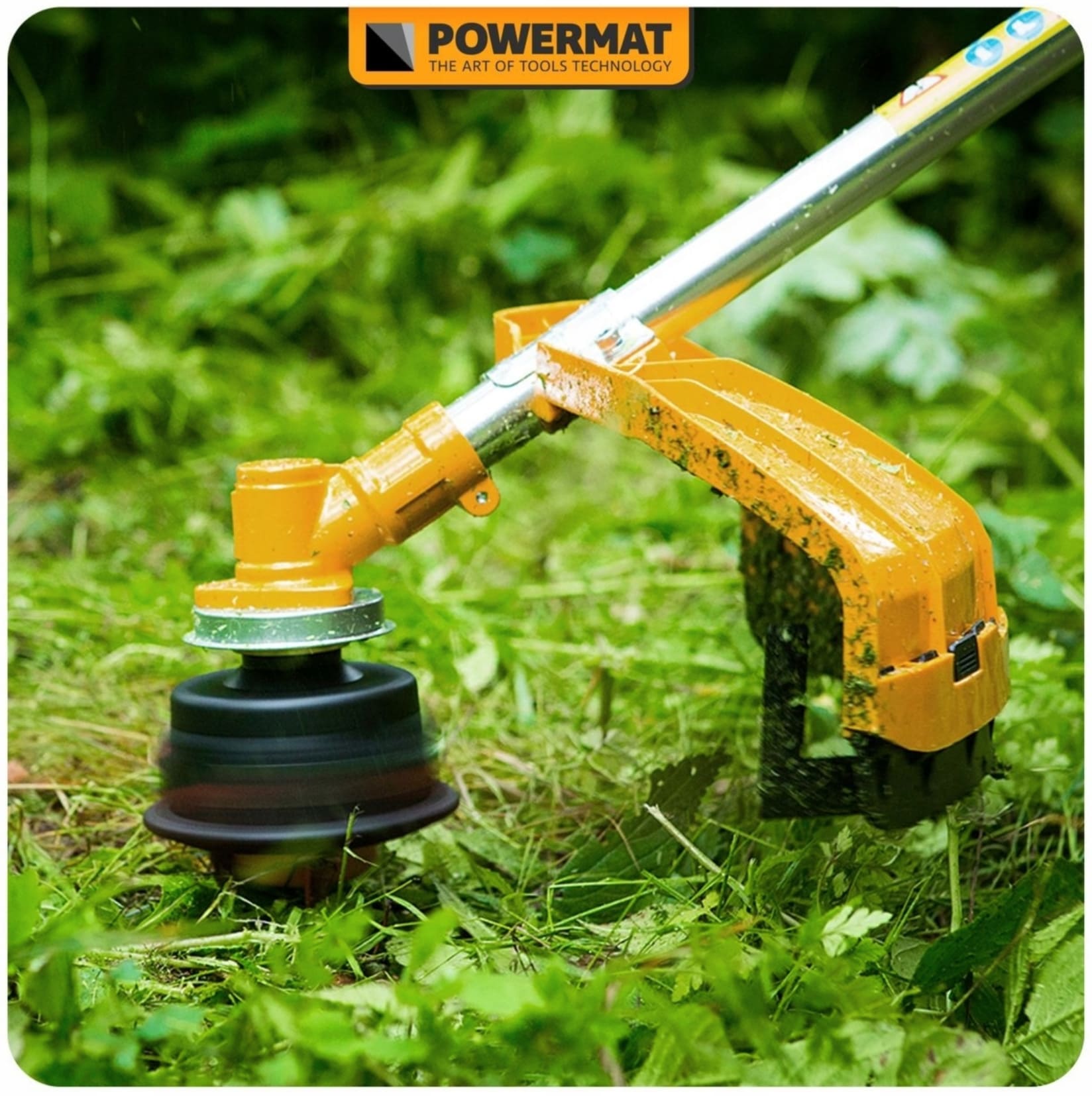Grass Trimmer 6Hk 4.4kW 42 cm Two-Stroke Petrol Garden Trimmer, Powermat