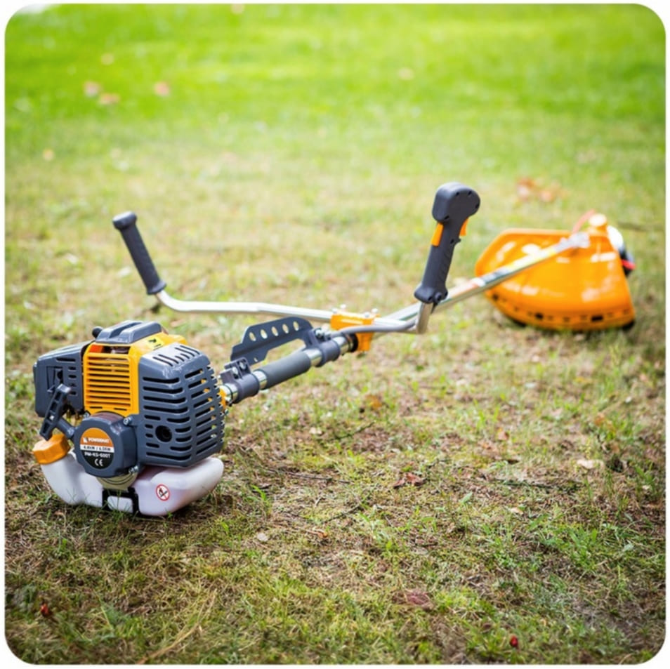 Grass Trimmer 6Hk 4.4kW 42 cm Two-Stroke Petrol Garden Trimmer, Powermat