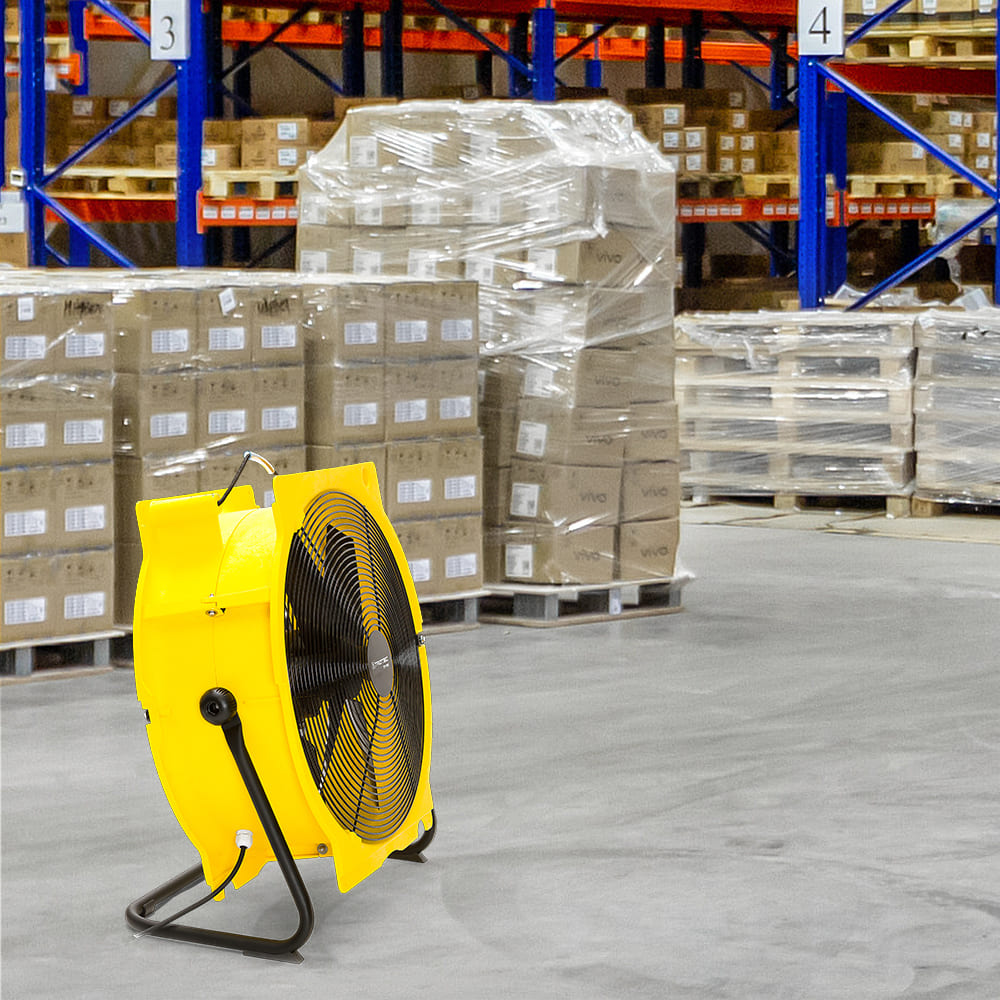 Högpresterande fläkt 53 cm 5000m3/h 130Pa, Trotec