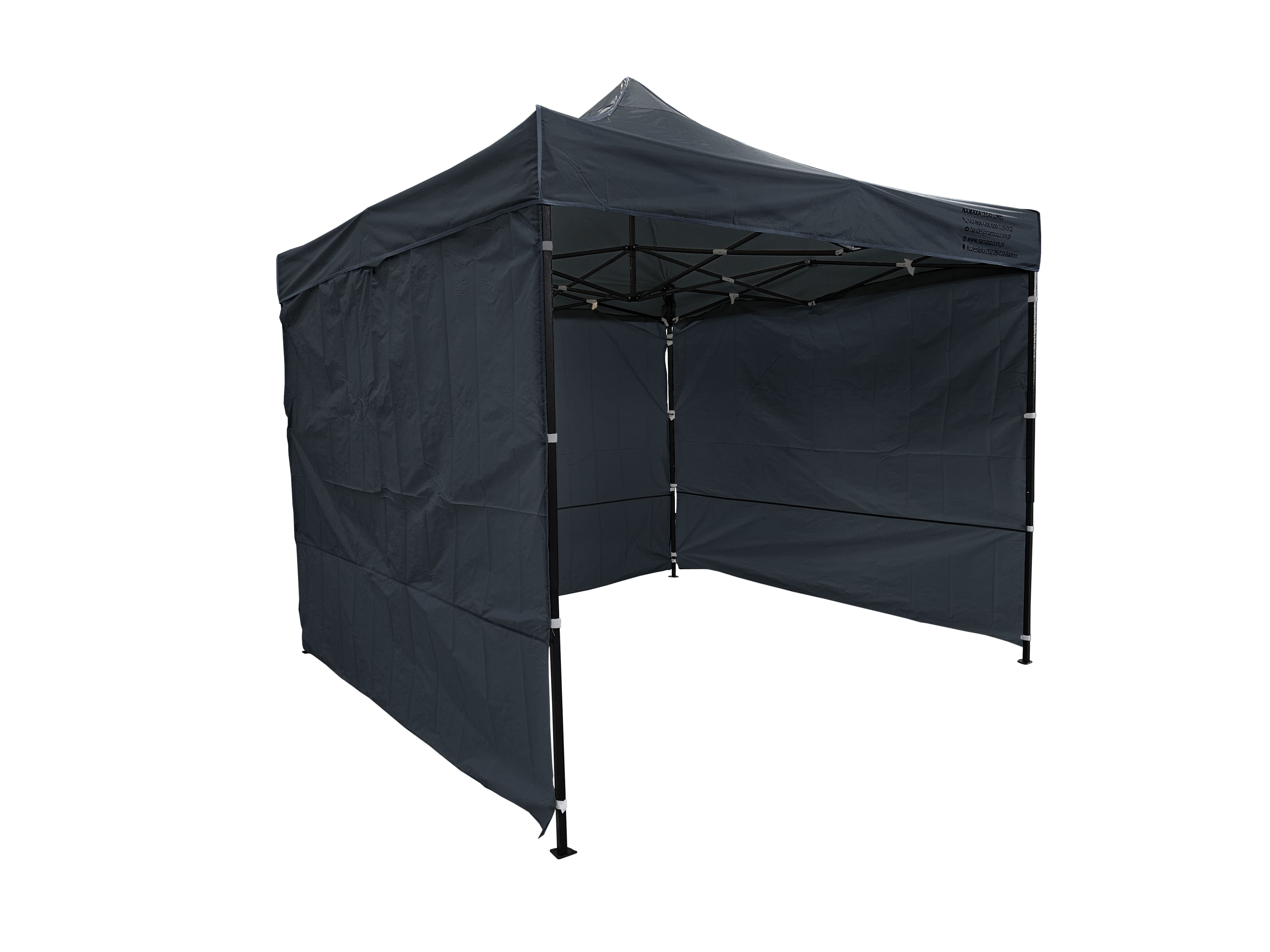 Popup Tent 3 x 3m, various colors, lightweight and stable, 3 or 4 walls, Namaxa