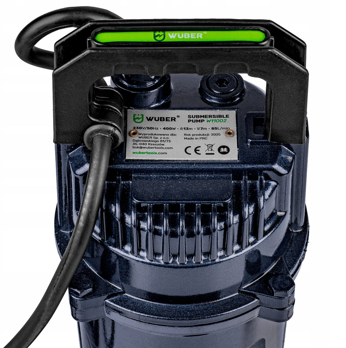 Submersible Water Pump for Dirty Water 85 l/min , 400W, Wuber