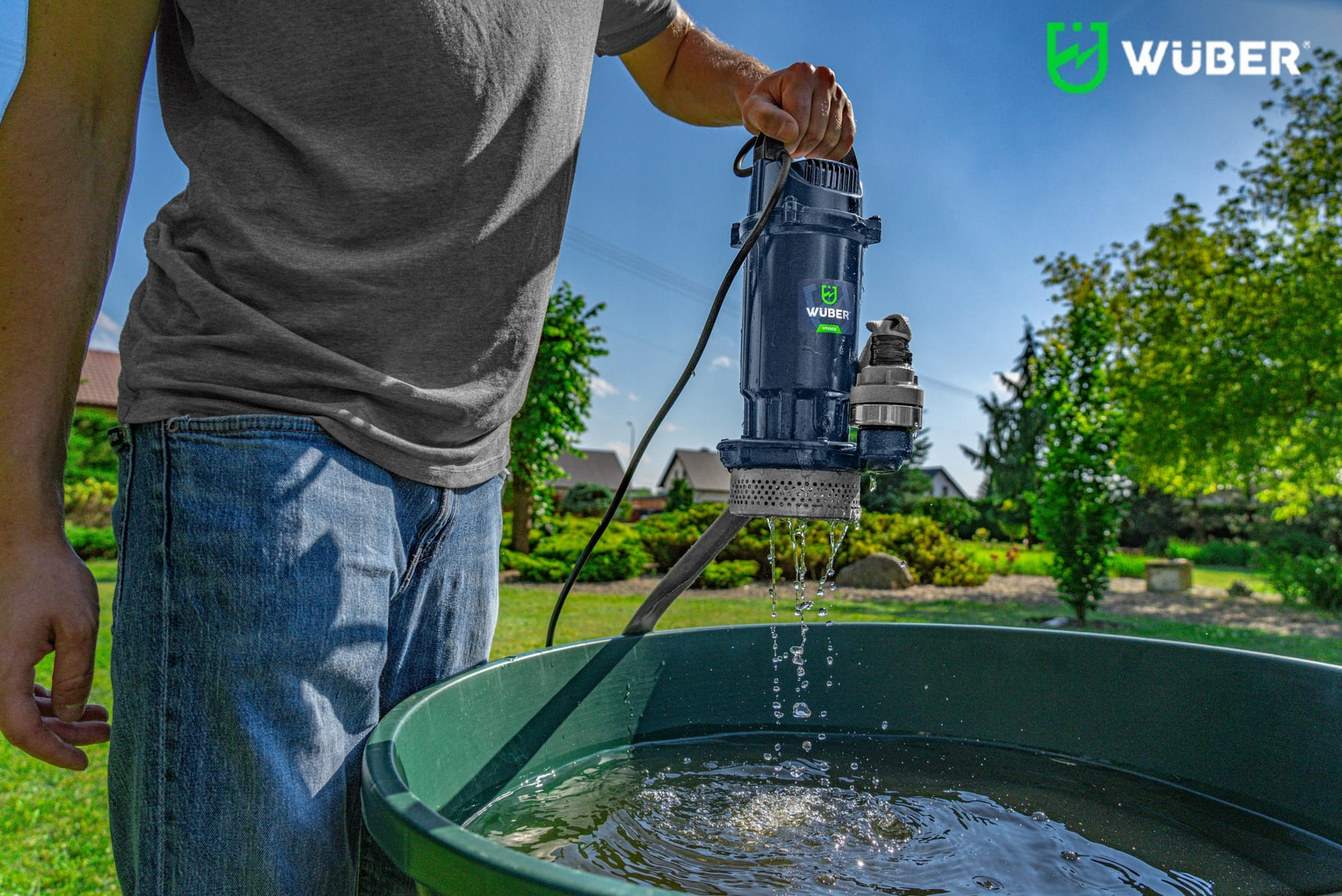 Submersible Water Pump for Dirty Water 85 l/min , 400W, Wuber