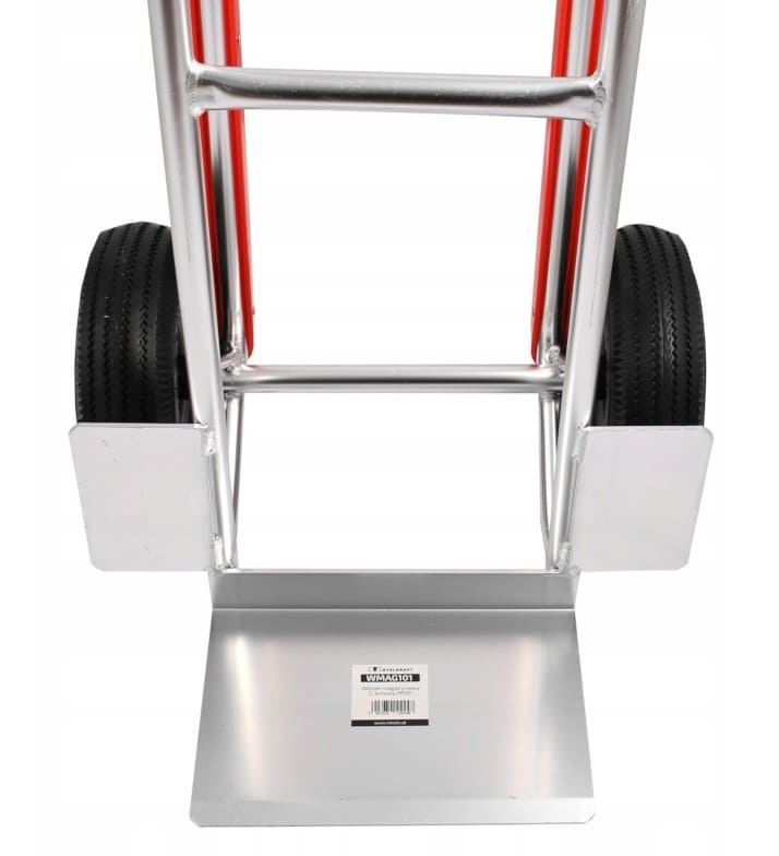 Pirra Aluminium 200 kg Pneumatiska Hjul med Trappglidare, Higher