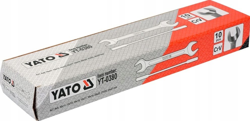 Tool set HEX Keys TORX Spline, 40 Pieces, Metal Case, YATO