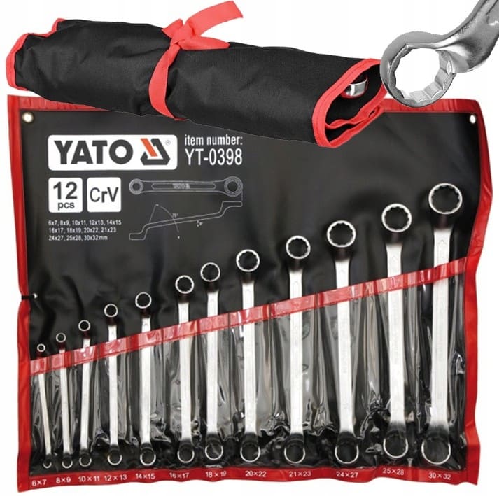 12-Piece Hexagon Wrench set 6-32 mm, Proline