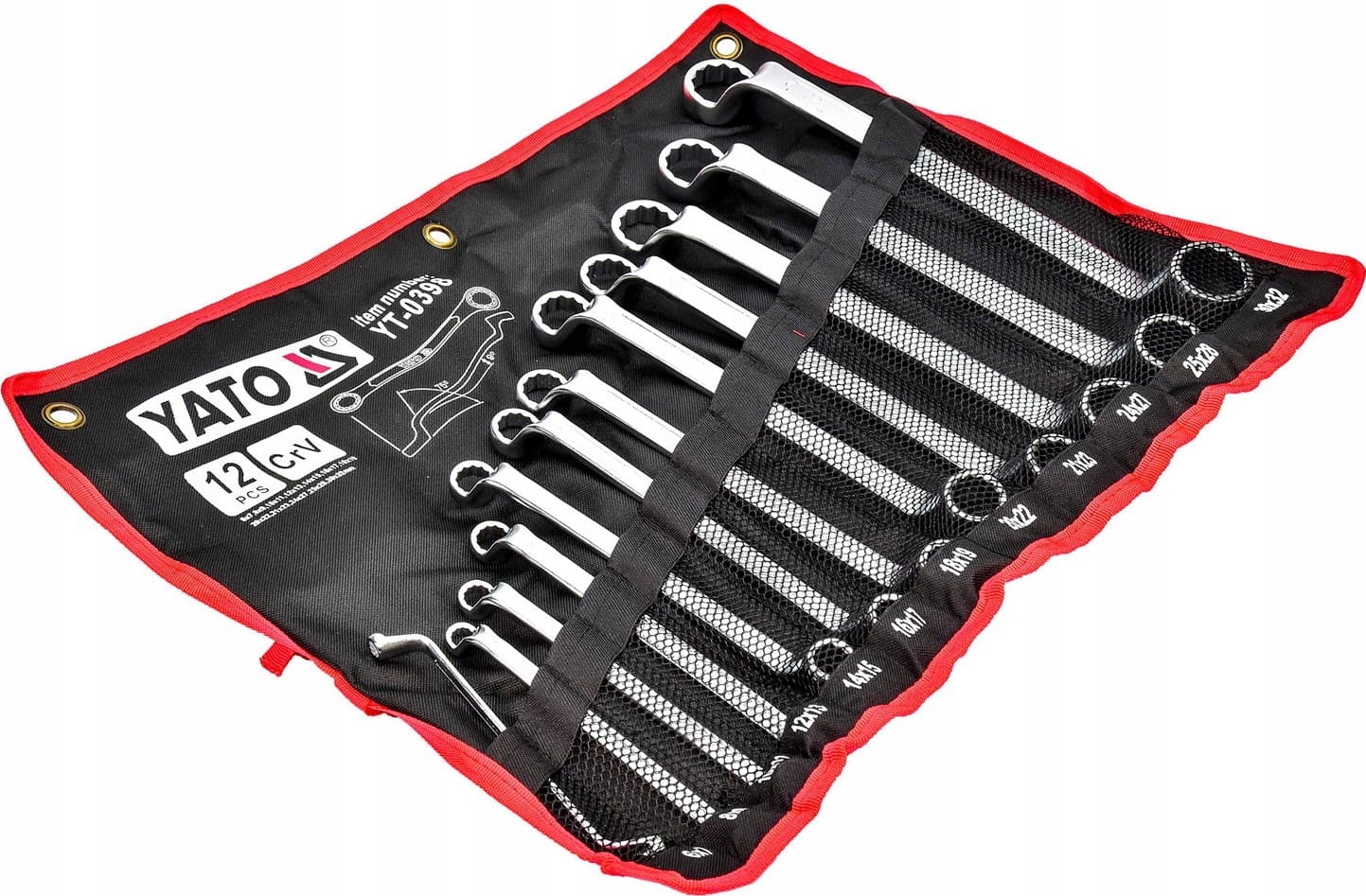 12-Piece Hexagon Wrench set 6-32 mm, Proline