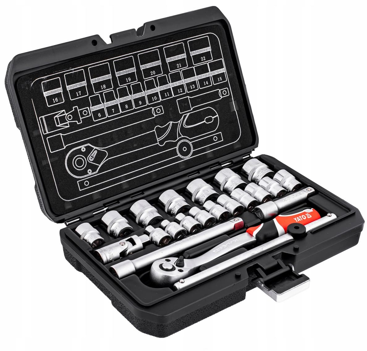 Tool set 3/822 Pieces, YATO