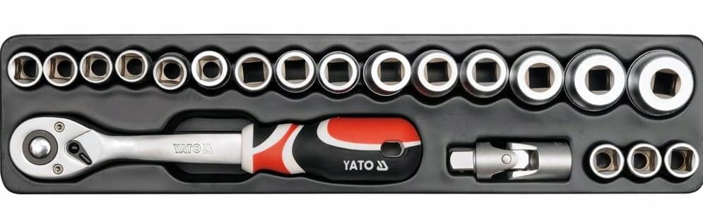 Tool Box with 62-Pieces Tools, Tool set, YATO