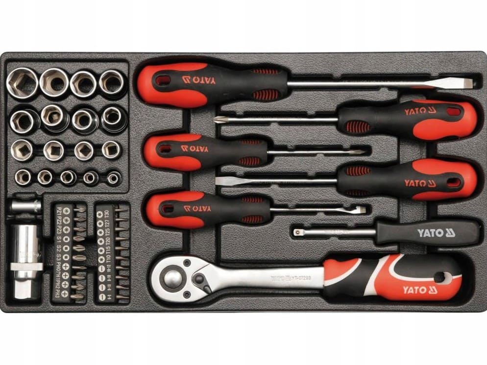 Tool Box with 80-Piece Tool set, YATO