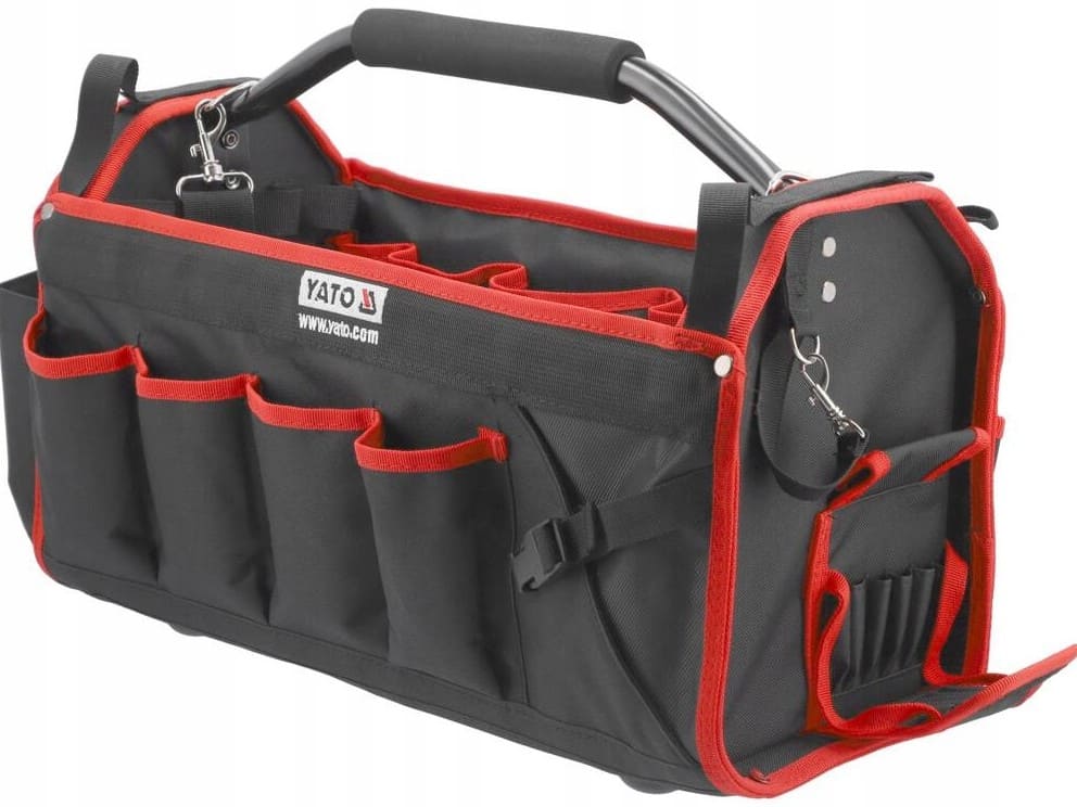Open Tool Bag with Shoulder Strap, YATO