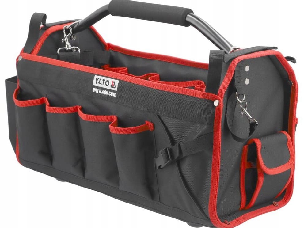 Open Tool Bag with Shoulder Strap, YATO
