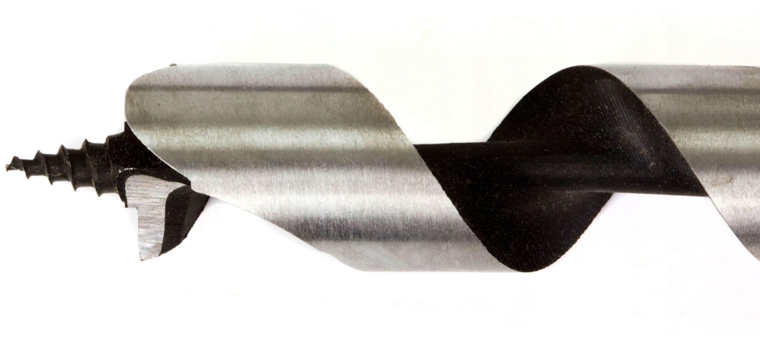 Extra lång Träborr Spiralträborr 26mm, 230mm lång, Sexkantsfäste med Plastetui, Proline