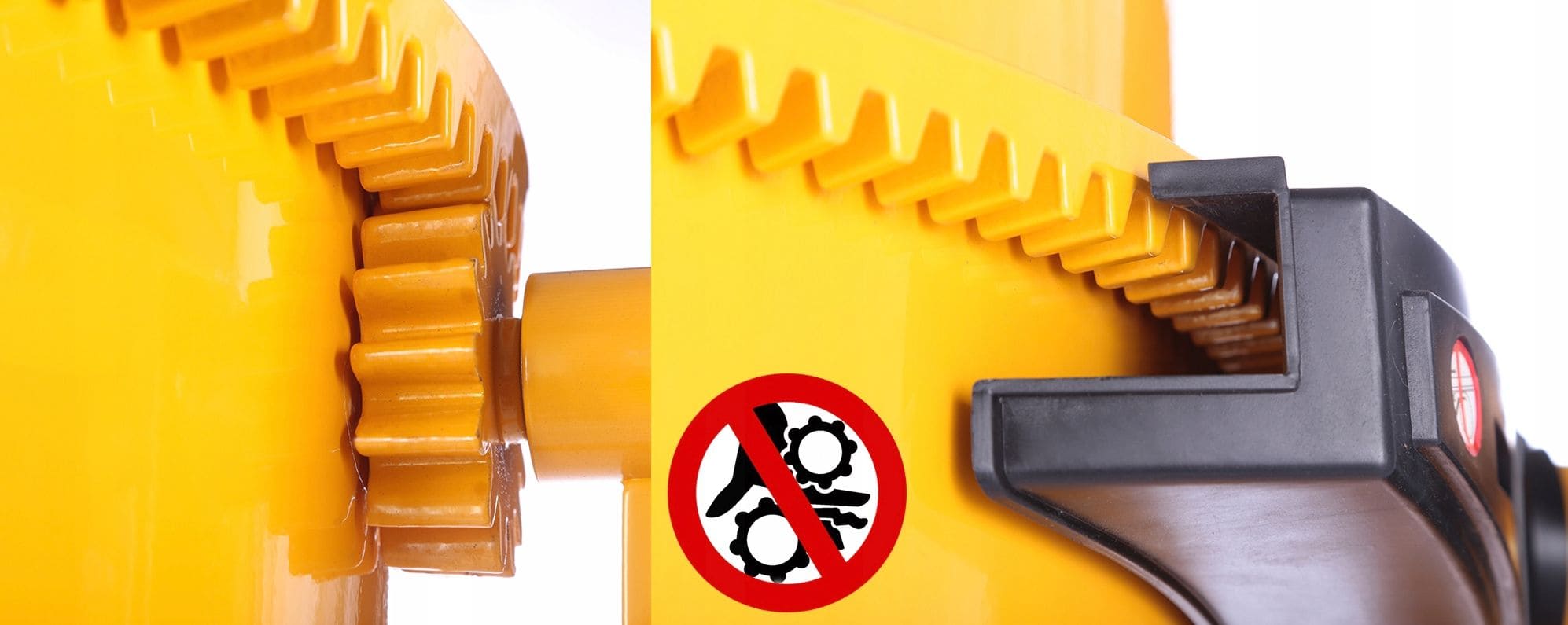 Concrete Mixer 200L 1500W 230V Cast Iron Ring Gear with Transport Wheels, Higher
