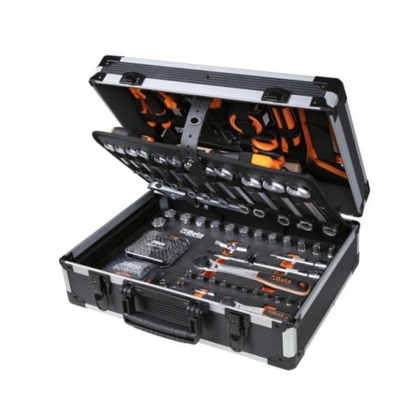 Tool Case 163 Tools Foam Tray Removable Panel 465 x 330 x 170 mm BW2056E, BETA Tools
