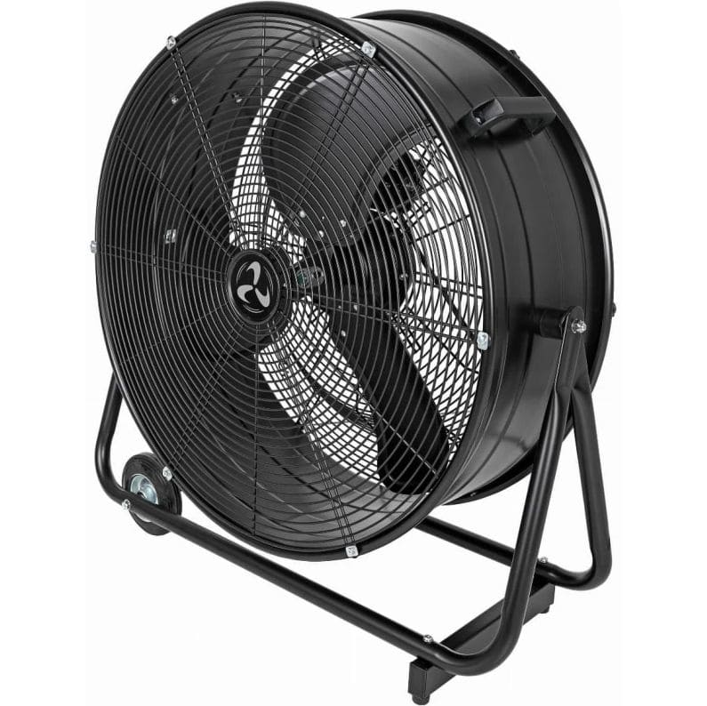 Drum Fan 60 cm Industrial Floor Model 123 W 13000 m³/h IP54 360° Casa Fan
