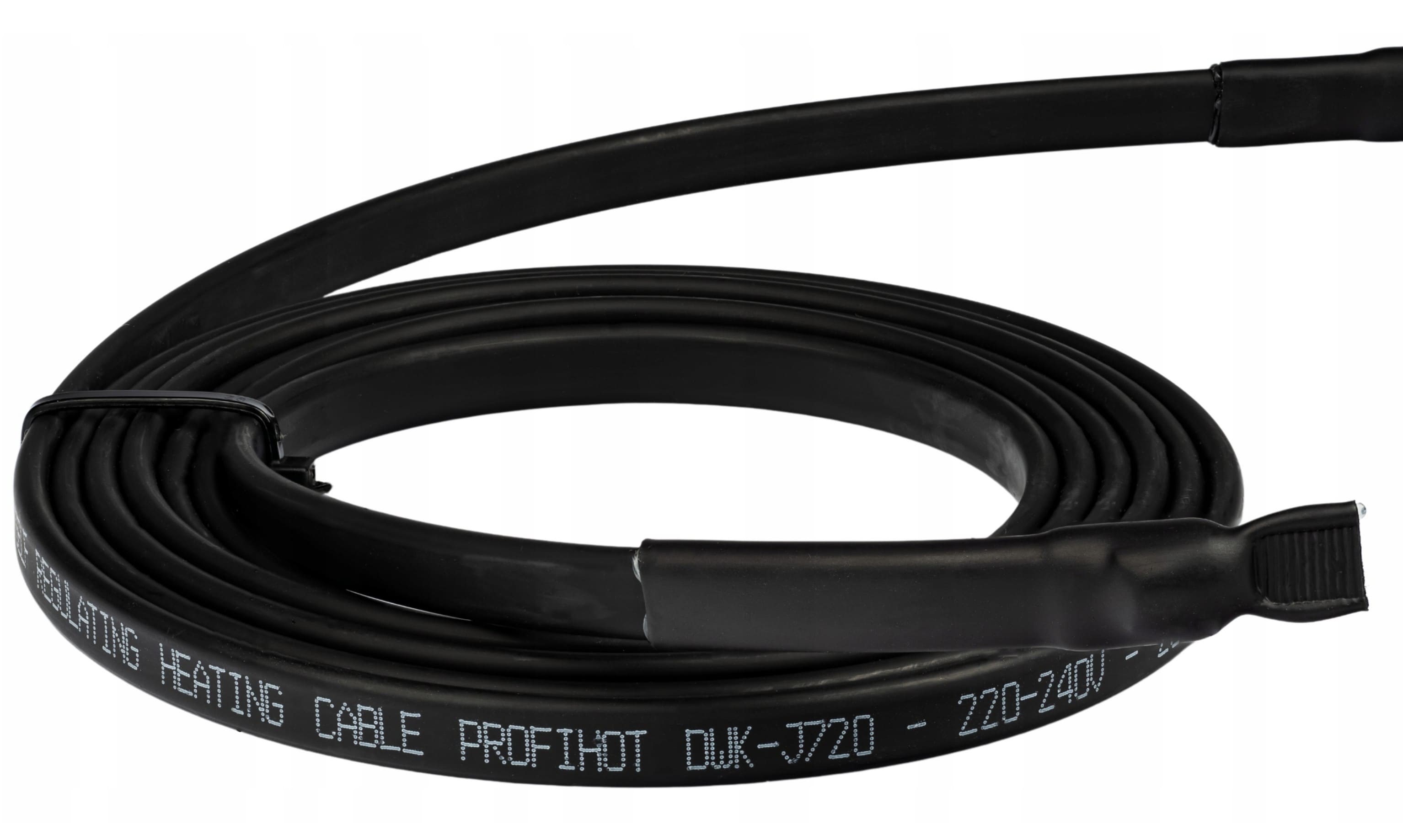 Heating Cable Self-Regulating 230V 10W/m IP68 with Plug 1-10m, profiHOT