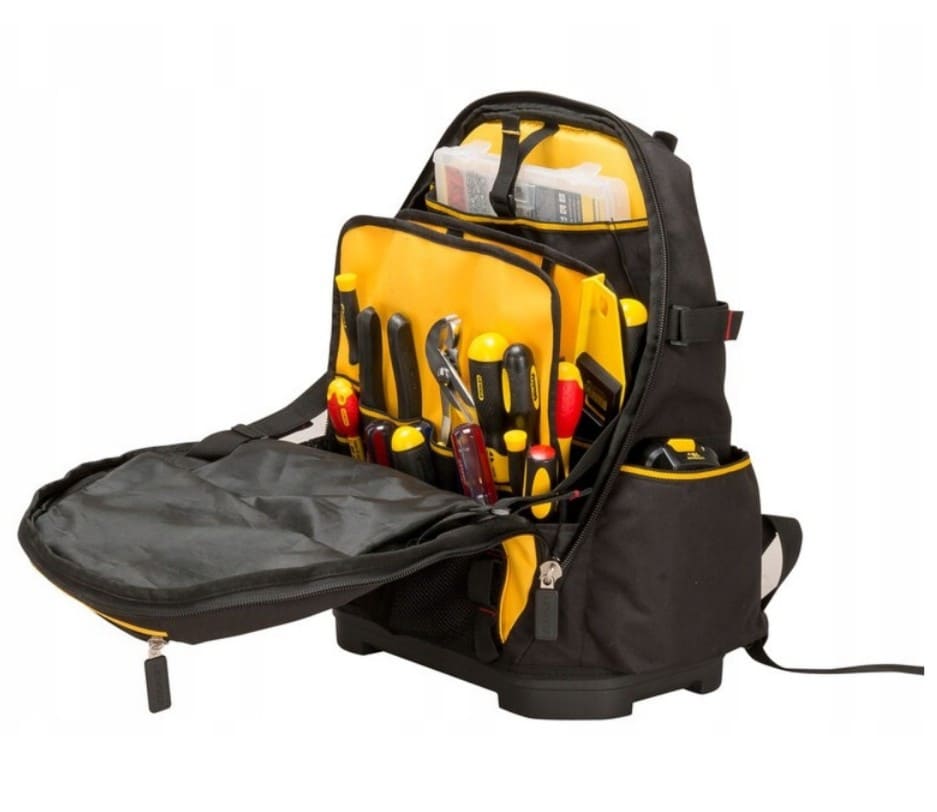 Verktygsryggsäck FatMax 50 Fickor 17L Vattentät Botten Laptop 1-95-611, STANLEY