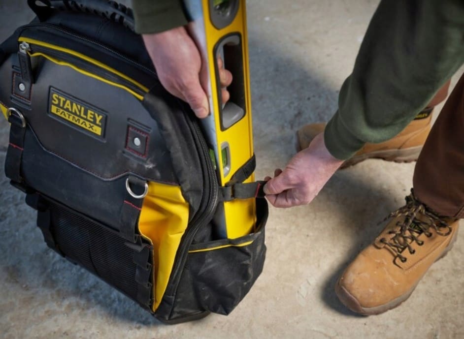 Verktygsryggsäck FatMax 50 Fickor 17L Vattentät Botten Laptop 1-95-611, STANLEY
