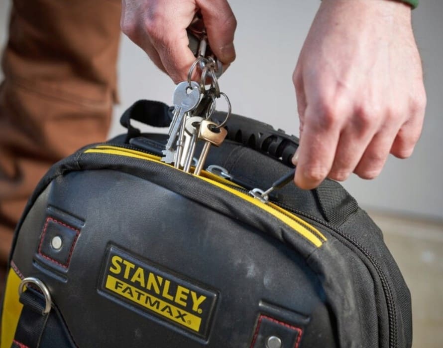 Verktygsryggsäck FatMax 50 Fickor 17L Vattentät Botten Laptop 1-95-611, STANLEY