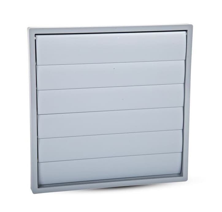 Gravity Louvre Ventilation ABS Plastic 460x460mm Ø400mm UV Resistant GSP 400, Harmann