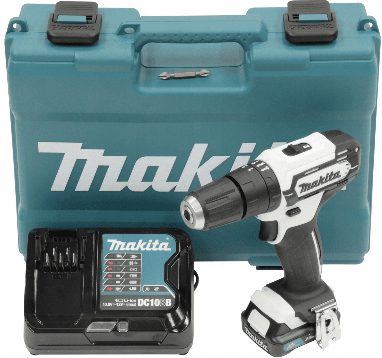 Slagborrskruvdragare 12V CXT 30Nm 2-Växlad LED Vit Limiterad Edition set, MAKITA