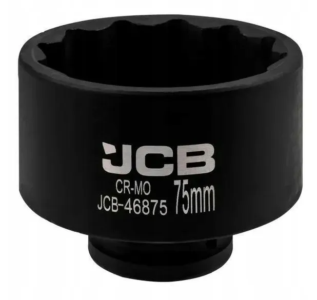 Impact Socket 3/4" 75 mm 12-Point Cr-Mo | JCB Tools