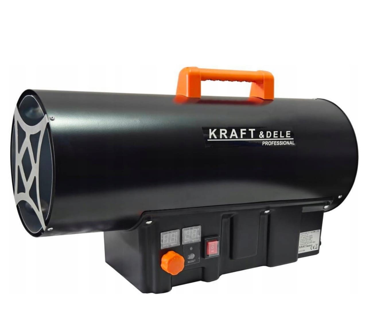 Gas Space Heater 45kW LCD Thermostat Propane/Butane, Kraft&Dele