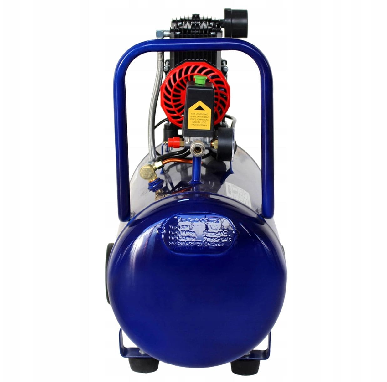 Oil-Free Compressor 50L 1500W 290L/min Quiet 75dB, Kraft&Dele