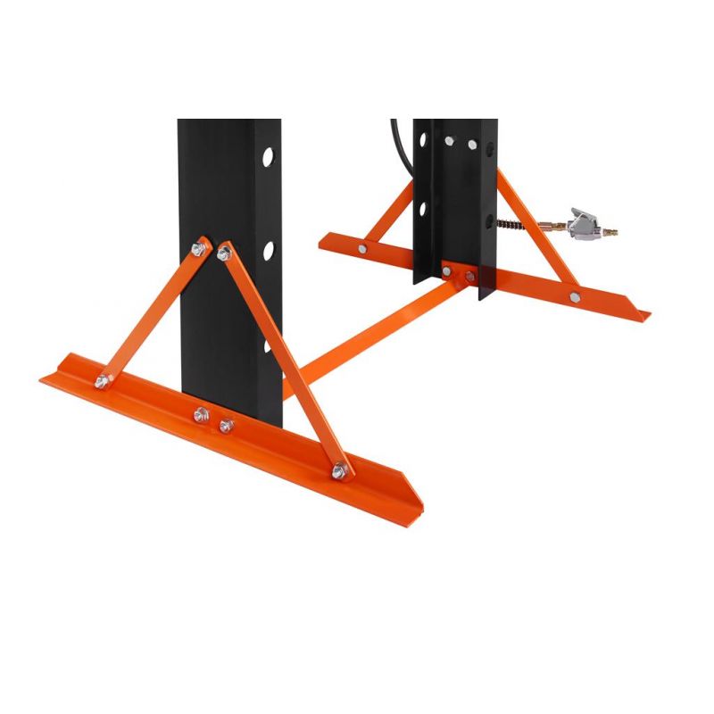 Hydraulisk Verkstadspress 20 Ton Glidande Kolv 8-Nivå Hylla Arbetsdjup 0–950 mm Hydraulpress, Kraft&Dele KD5876