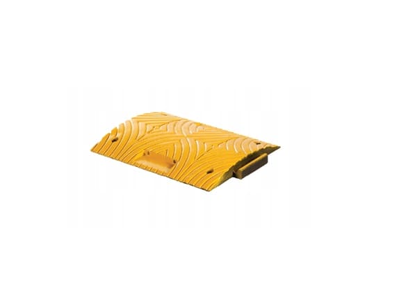 Farthinder Komplett Set 3 m 7 Delar 50 mm Hög Svart/Gul Reflex PVC