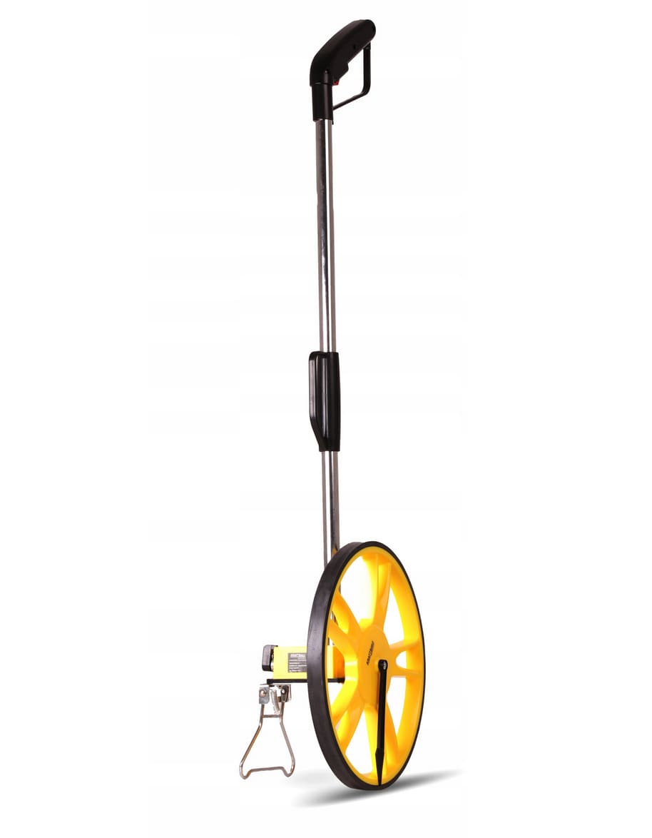 Measuring Wheel Foldable 99999.9 m Precision 0.5% Ø318 mm with Carry Bag
