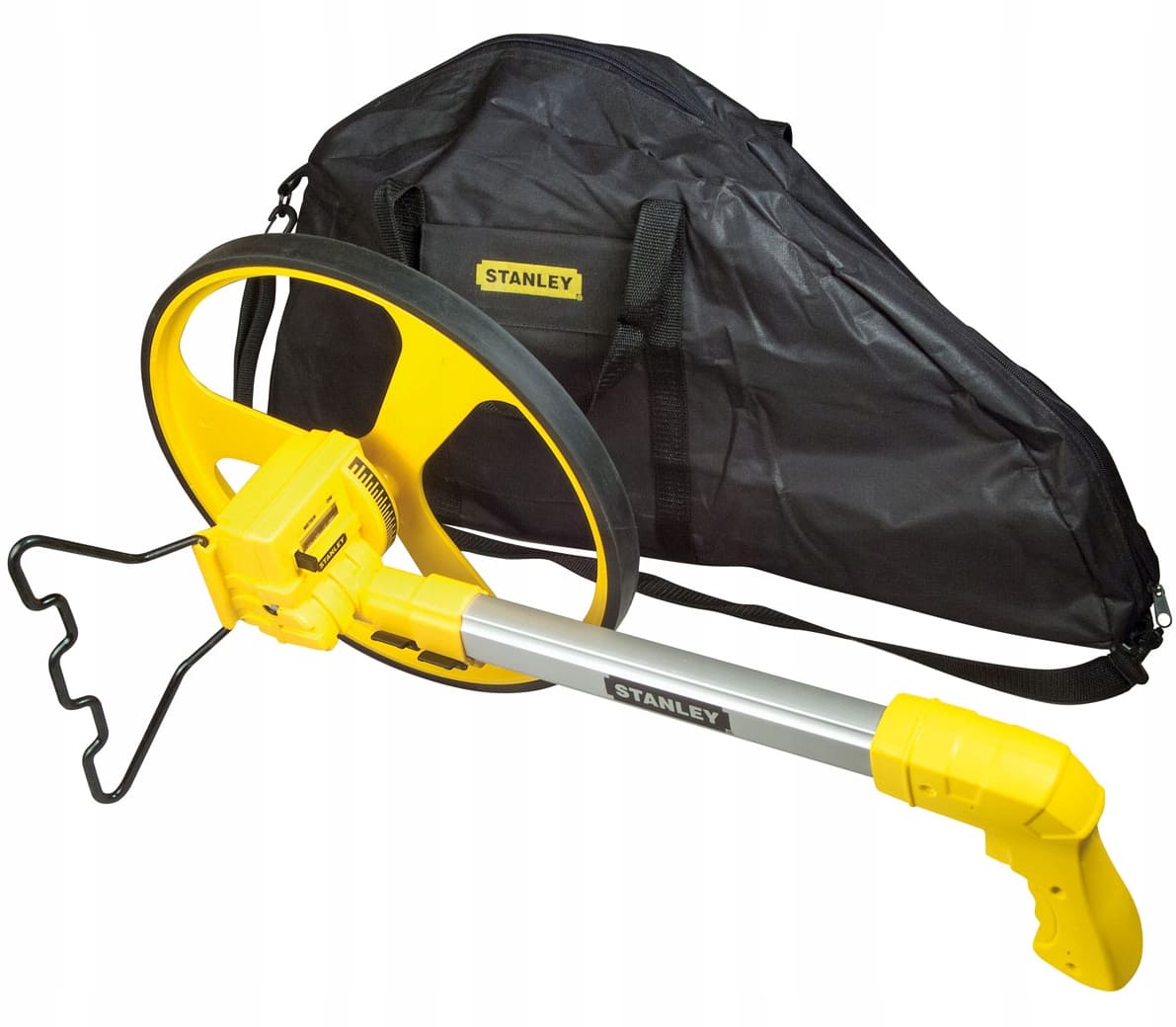 Measuring Wheel Foldable 10000 m Precision ±1% Ø318 mm with Carry Bag MW40M, Stanley