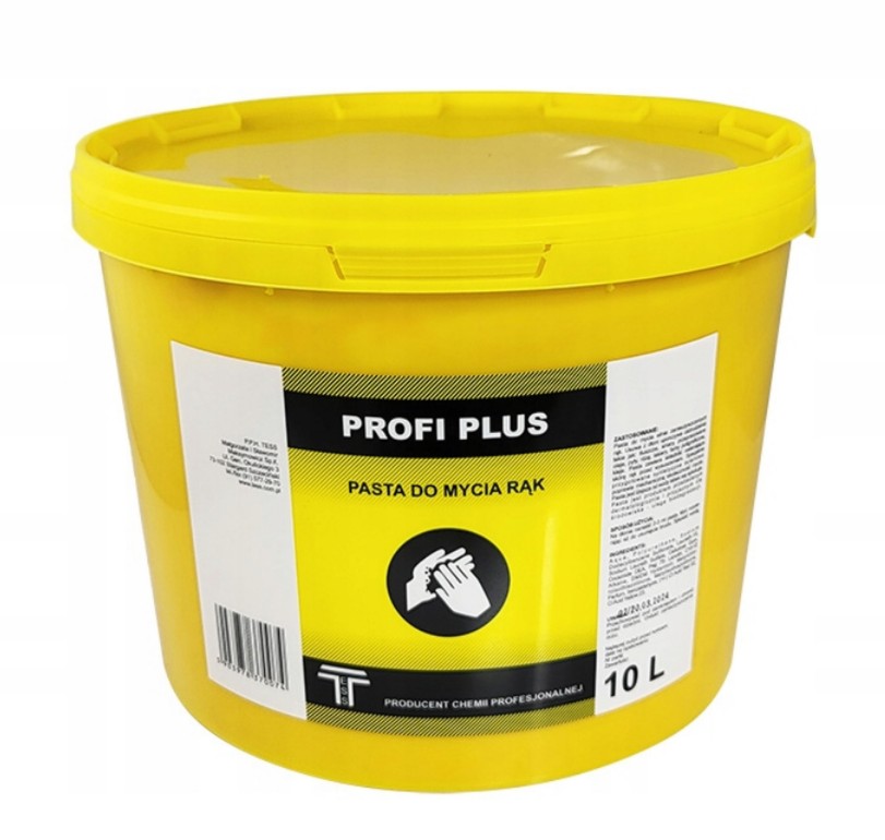 Hand Washing Paste Profi Plus 10 L with Synthetic Abrasive Dermatologically Tested Biodegradable